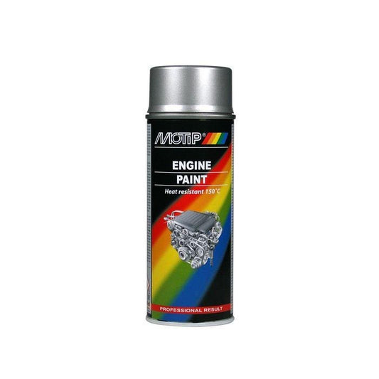 Motip Engine Aluminium Spray Paint 400ml-McCormickTools