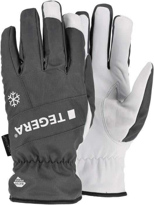 Pack 6 Pairs Tegera 287 Fully Lined Waterproof Leather Gloves