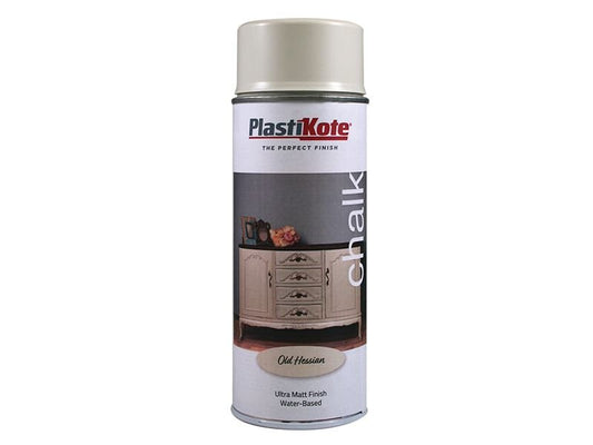 Plastikote Chalk Finish Spray Old Hessian 400ml