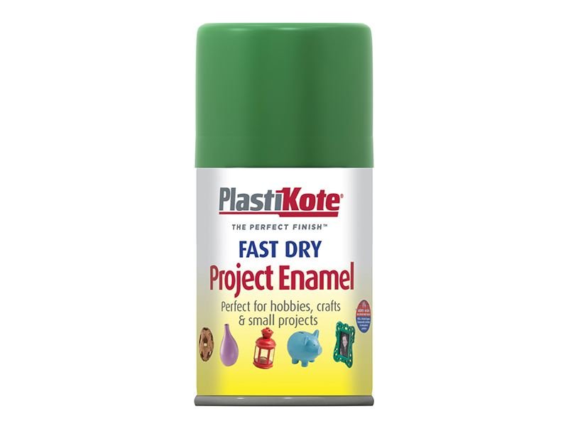 Plastikote Fast Dry Enamel Aerosol Garden Green 100ml