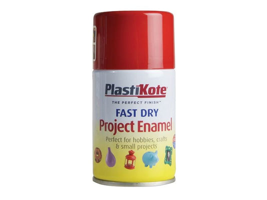 Plastikote Fast Dry Enamel Aerosol Insignia Red 100ml