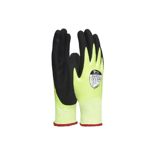 Polyco Grip It Oil C5 Dual Nitrile Coated Cut Resistance Work Gloves