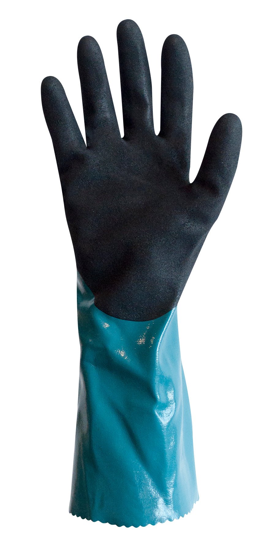 Polyco Grip It Oil Gauntlet C1 Double Nitrile Coated Gloves