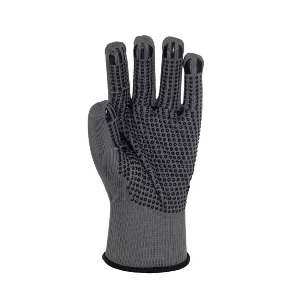 Polyco Matrix D Grip Grey PVC Dot Palm Work Gloves