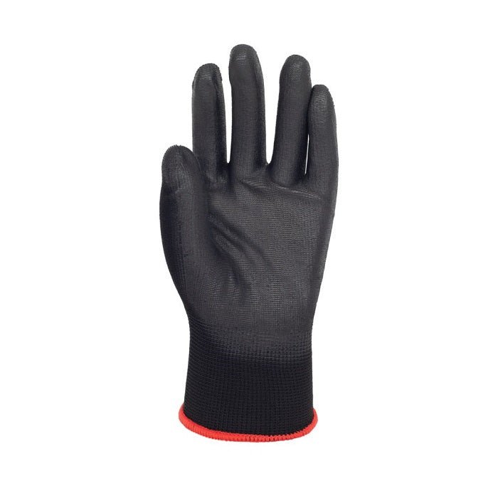 Polyco Matrix P Grip Black PU Palm Coated Gloves 40 - MAT