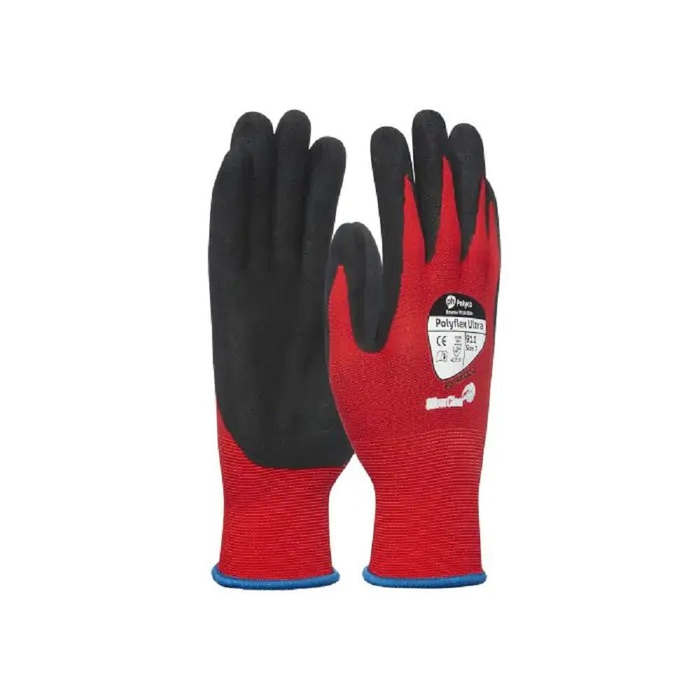 Polyco Polyflex Ultra PU Nitrile Blend Work Gloves 911