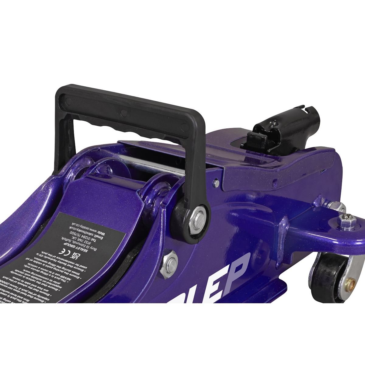 Sealey 1020LEP Low Profile Short Chassis Trolley Jack 2 Tonne - Purple