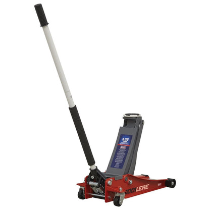 Sealey 2001LERE Low Profile Rocket Lift Trolley Jack 2.25 Tonne - Red