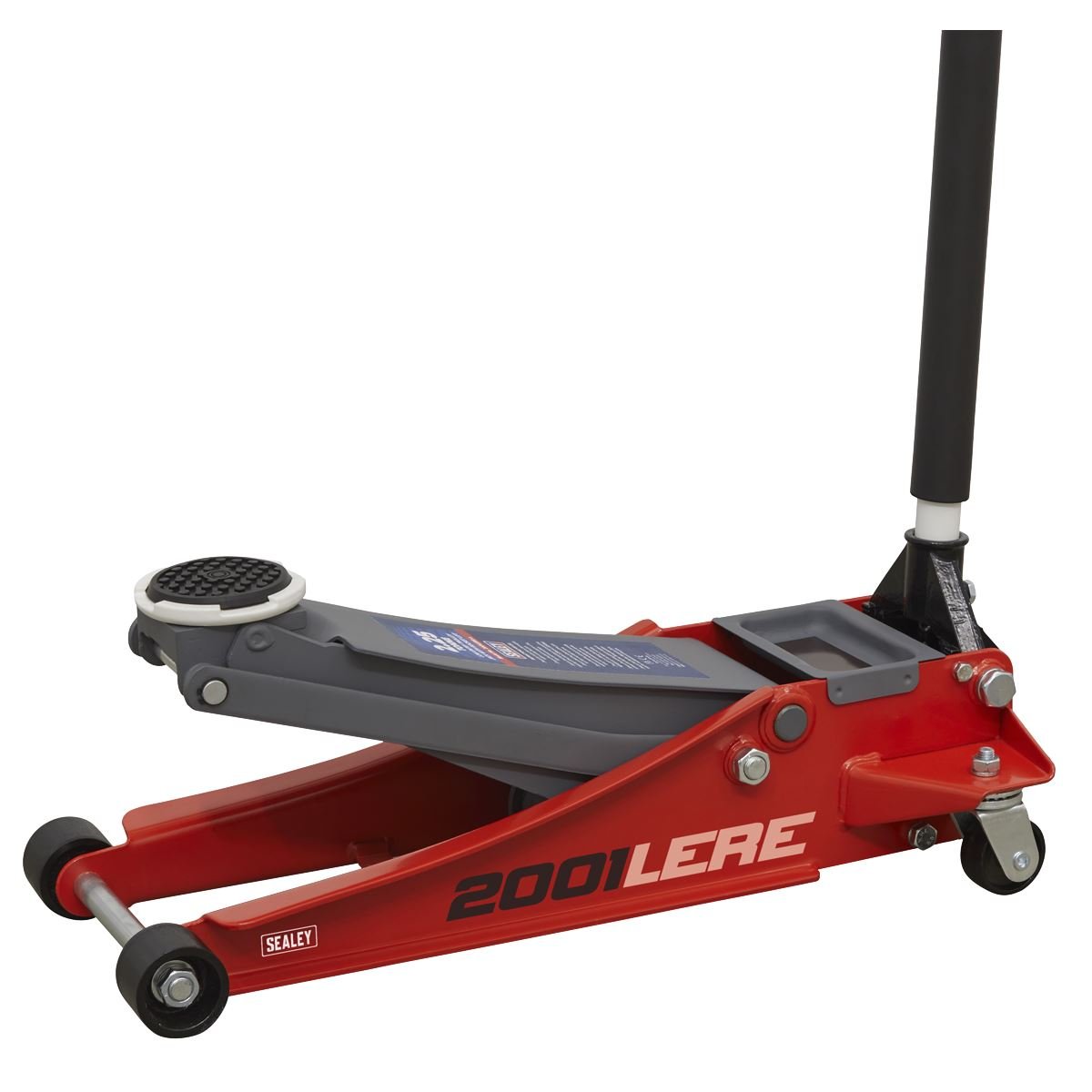 Sealey 2001LERE Low Profile Rocket Lift Trolley Jack 2.25 Tonne - Red