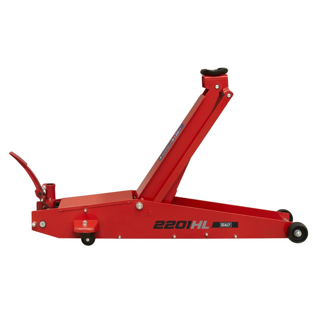 Sealey 2201HL Long Reach High Lift Commercial Trolley Jack 2 Tonne