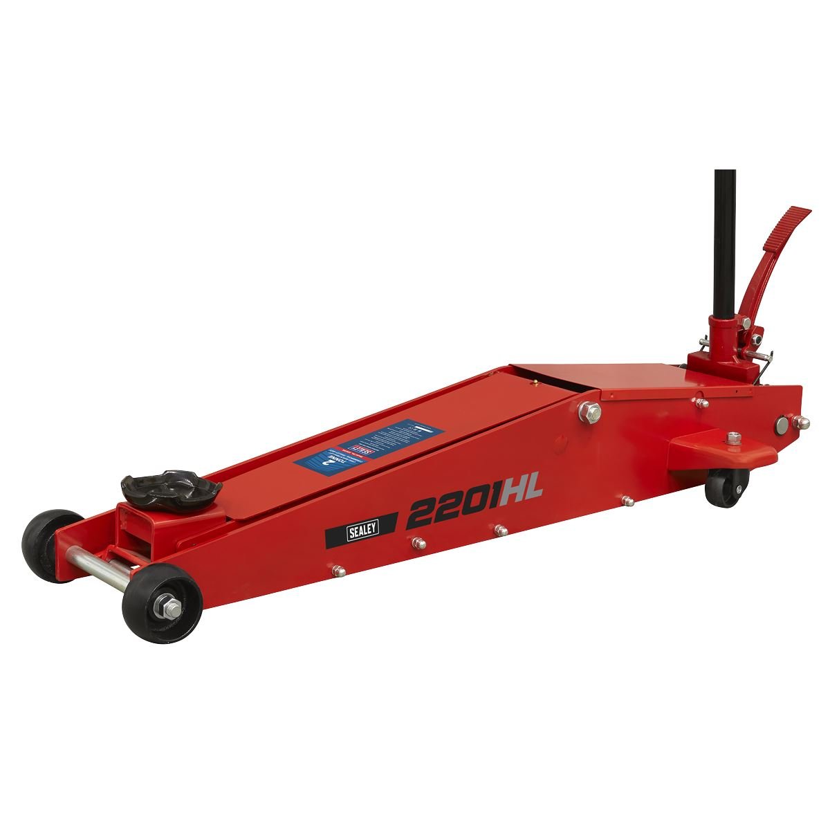 Sealey 2201HL Long Reach High Lift Commercial Trolley Jack 2 Tonne