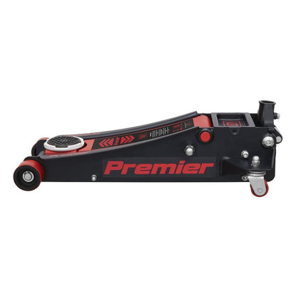 Sealey 3040AR Premier Low Profile Trolley Jack with Rocket Lift 3 Tonne - Red