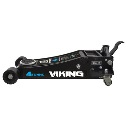 Sealey 4040TB Viking Low Profile Professional Trolley Jack with Rocket Lift 4 Tonne