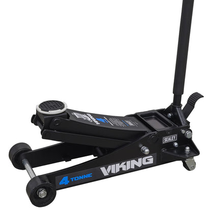 Sealey 4040TB Viking Low Profile Professional Trolley Jack with Rocket Lift 4 Tonne