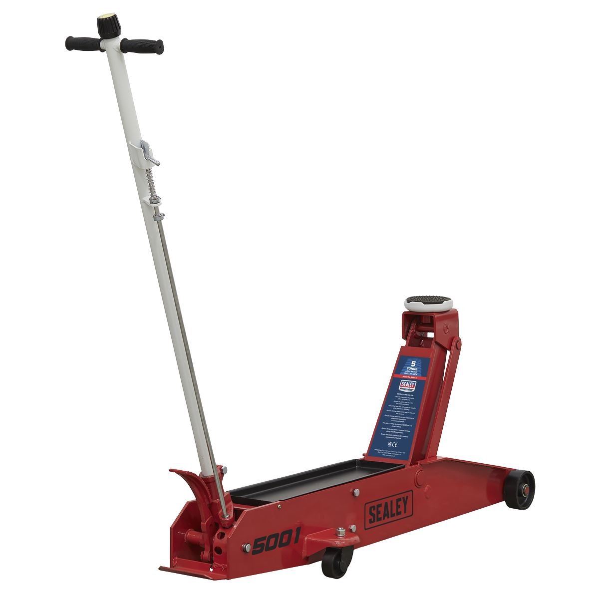 Sealey 5001 Sealey 5001 Premier Long Reach Trolley Jack 5 Tonne