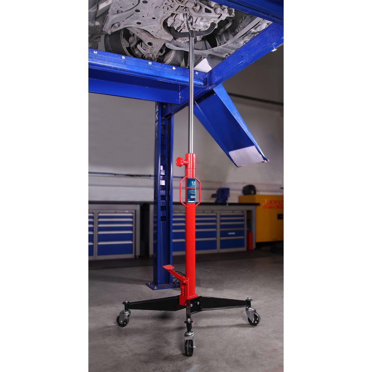 Sealey 500ETJ Vertical Transmission Jack 500kg