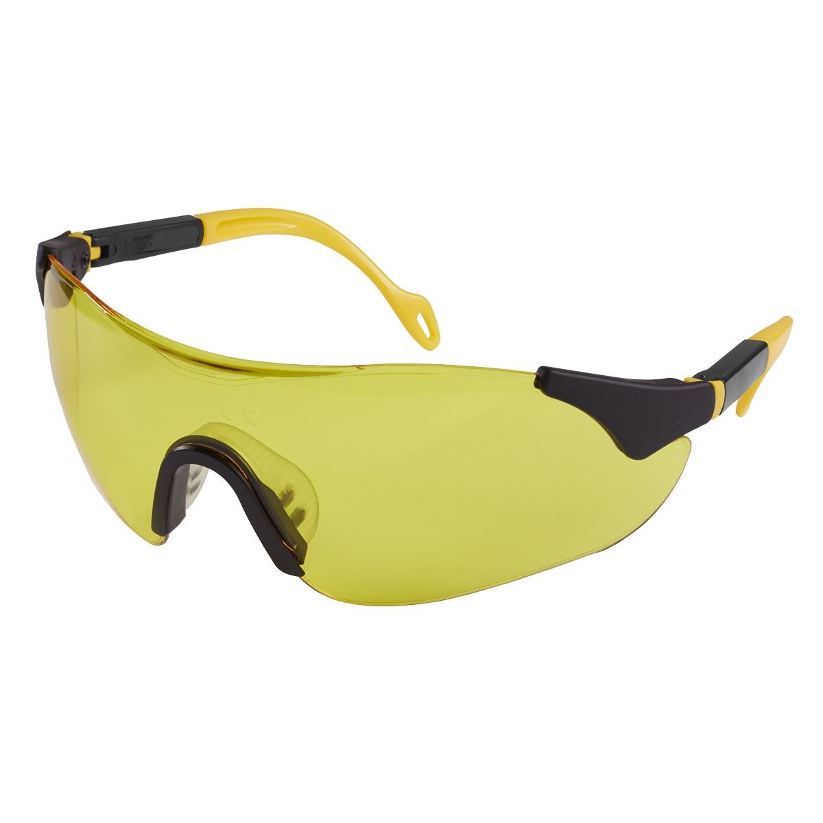 Sealey 9212 Sports Style High - Vision Safety Glasses with Adjustable Arms