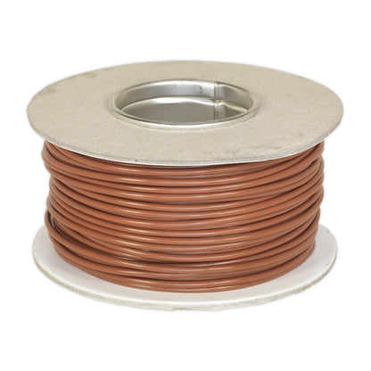 Sealey AC2830BN Automotive Cable Thin Wall Single 2mm² 28/0.30mm 50m Brown