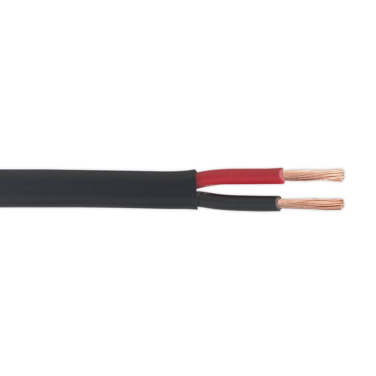 Sealey AC2830TWTK Automotive Cable Thick Wall Flat Twin 2 x 2mm² 28/0.30mm 30m Black