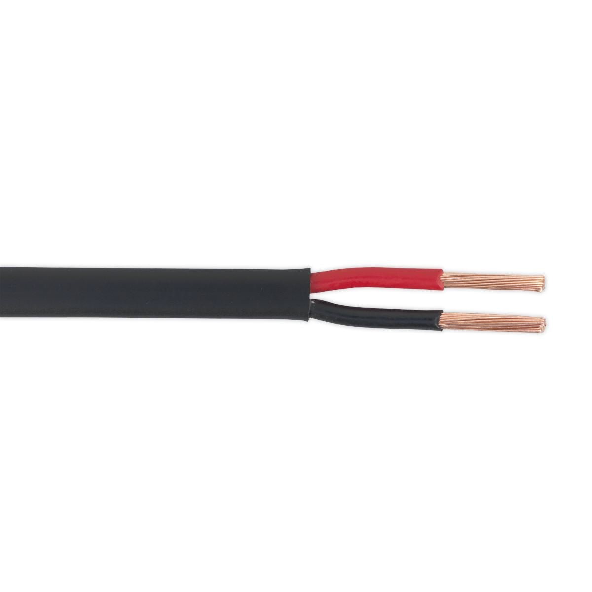 Sealey AC2830TWTN Automotive Cable Thin Wall Flat Twin 2 x 2mm² 28/0.30mm 30m Black