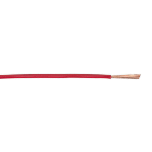 Sealey AC3220RE Automotive Cable Thin Wall Single 1mm² 32/0.20mm 50m Red