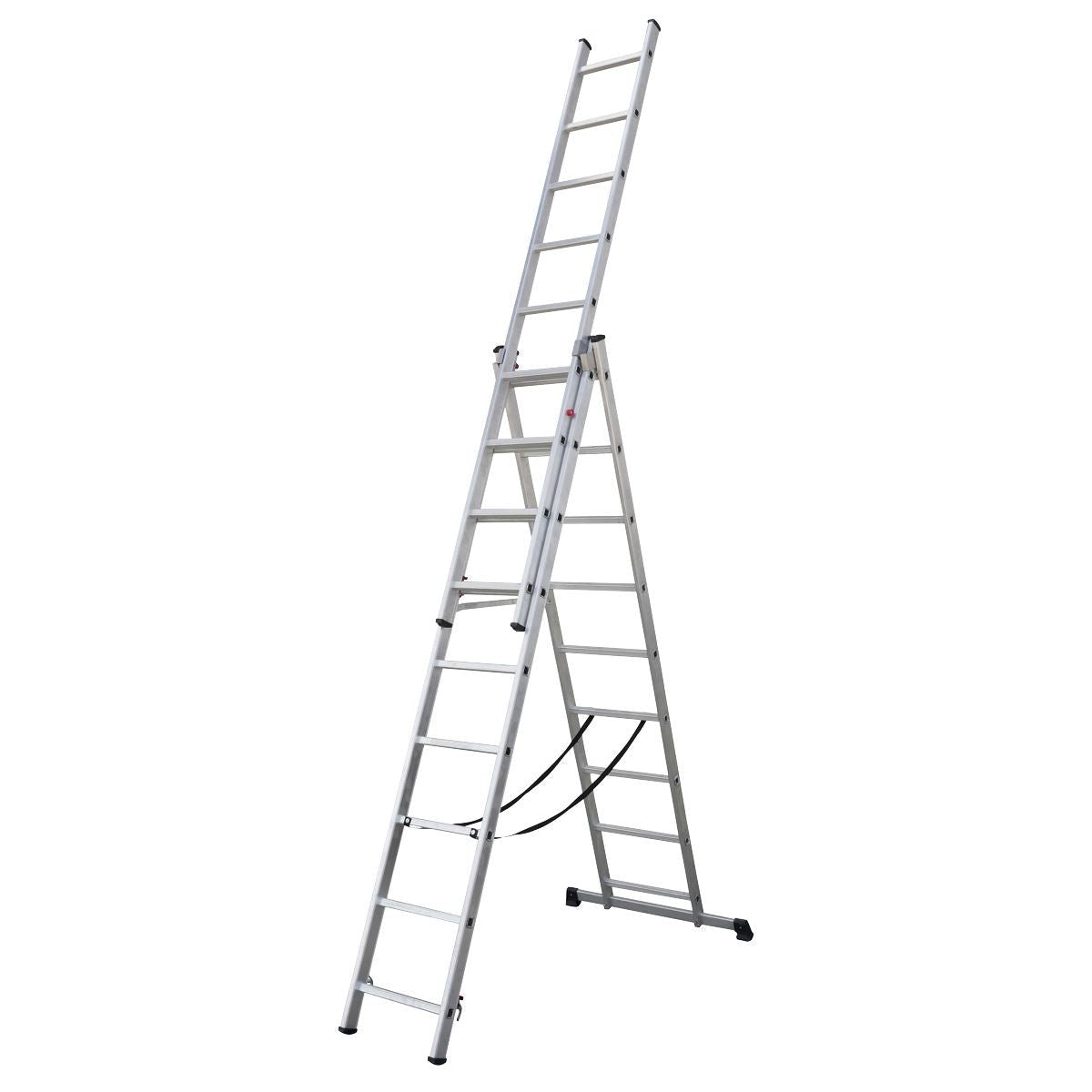 Sealey ACL3 Aluminium Extension Combination Ladder 3x9 EN 131