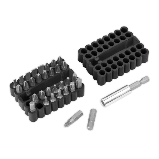 Sealey AK110 Bit & Magnetic Adaptor Set 33pc