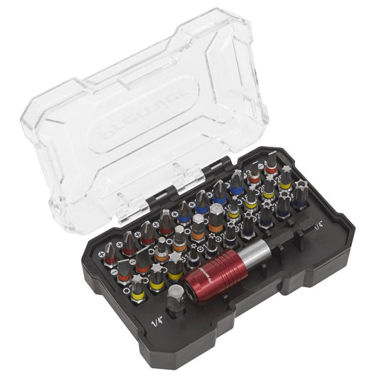 Sealey AK2110 Colour - Coded Bit Set 32pc