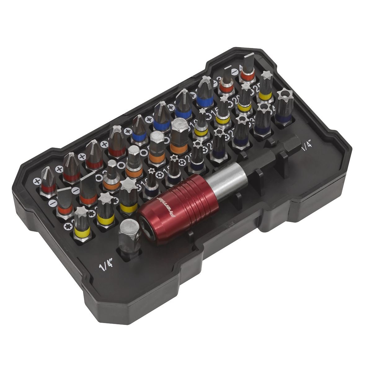 Sealey AK2110 Colour - Coded Bit Set 32pc