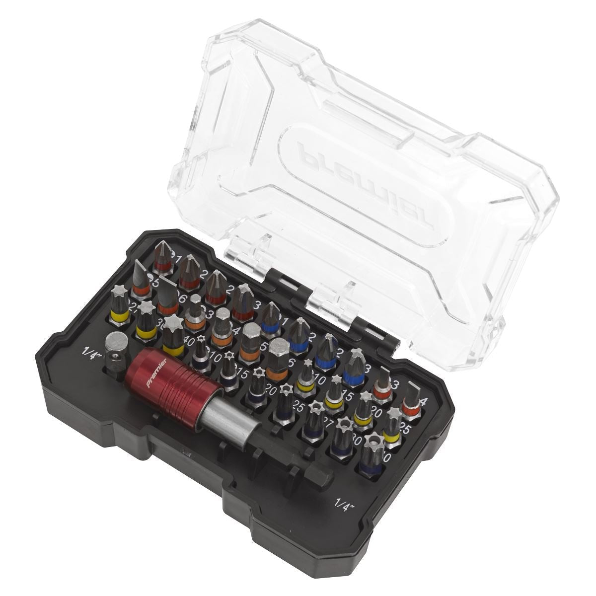 Sealey AK2110 Colour - Coded Bit Set 32pc