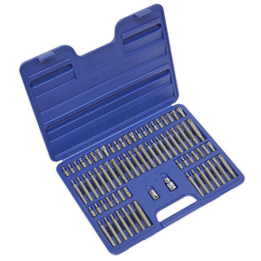 Sealey AK21974 TRX - Star/Security TRX - Star/Hex/Ribe/Spline Bit Set 74pc 3/8" & 1/2"Sq Drive