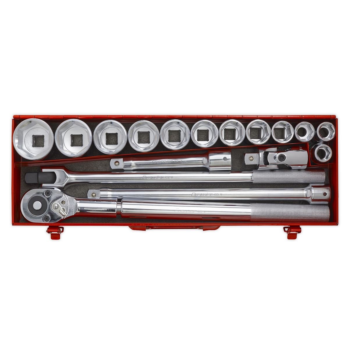 Sealey AK2597 Socket Set 17pc 3/4"Sq Drive WallDrive® Metric