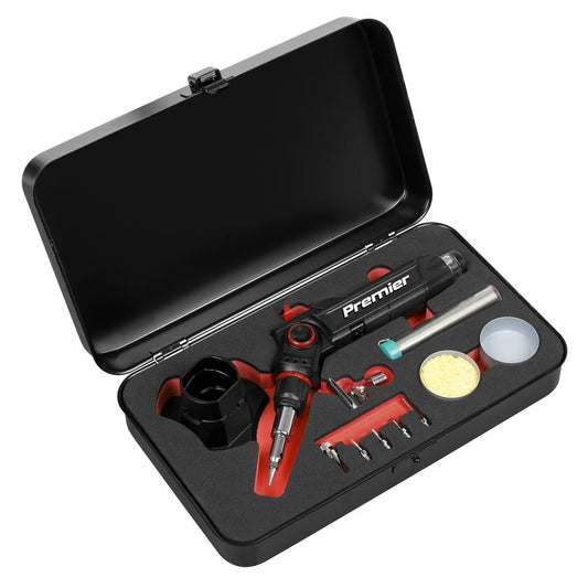 Sealey AK2971 Butane Indexing Soldering Iron Kit 3 - in - 1