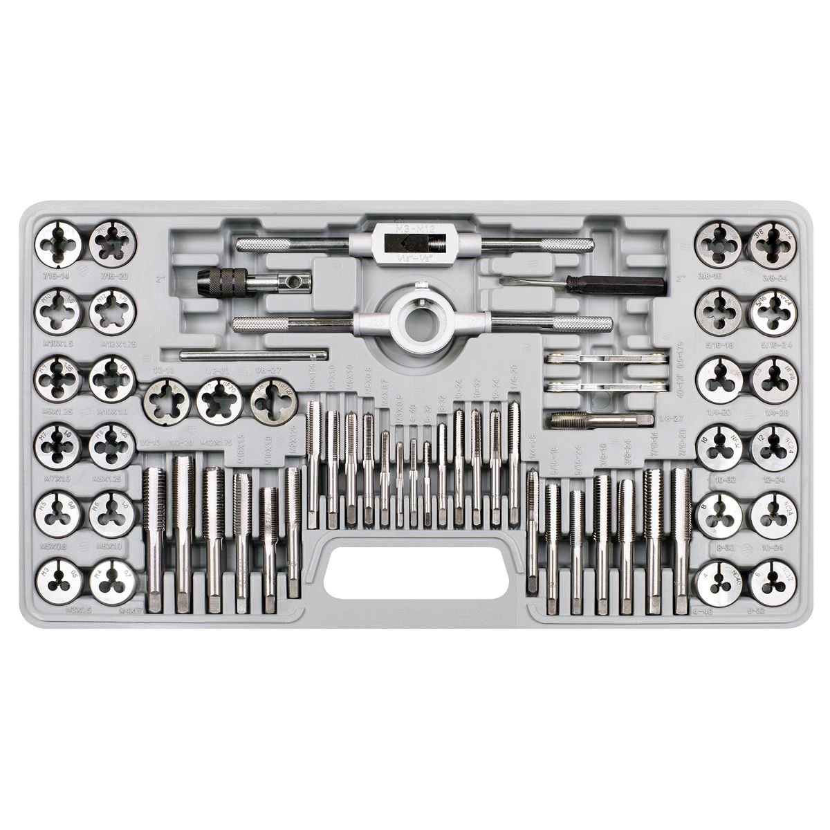 Sealey AK3060 Tap & Die Set Metric & Imperial 60pc