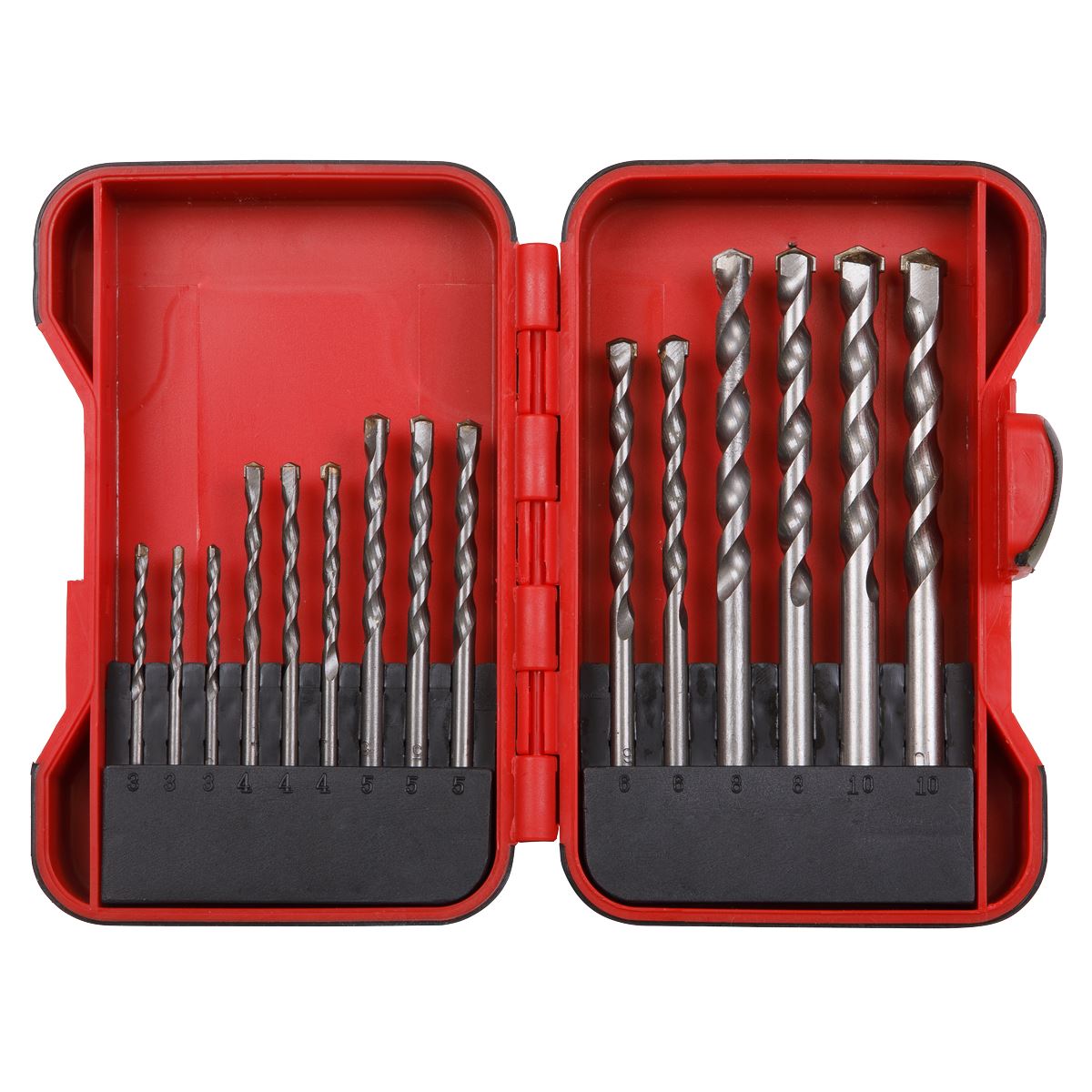 Sealey AK3715M Masonry Drill Bit Set 15pc