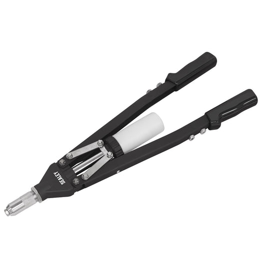 Sealey AK3981 Long-Arm Riveter with Collection Bowl Heavy-Duty-McCormickTools