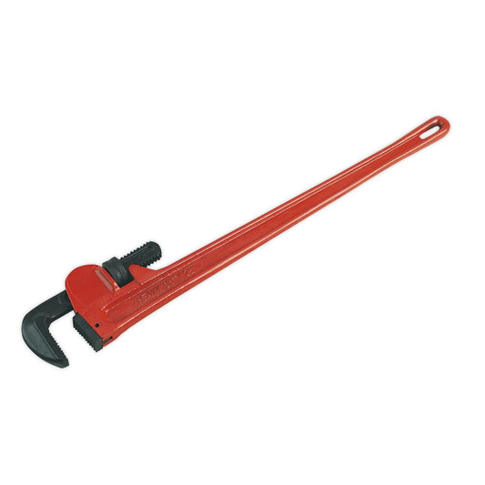 Sealey AK5113 Pipe Wrench European Pattern 915mm Cast Steel-McCormickTools