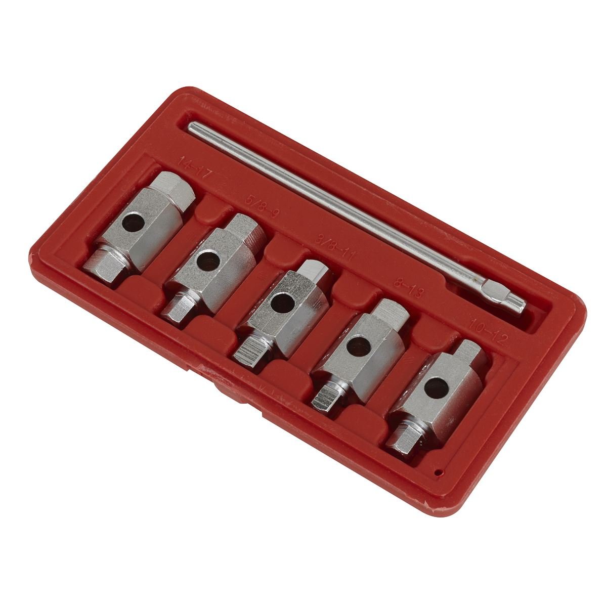 Sealey AK659 Sealey AK659 Drain Key Set 6pc Double End