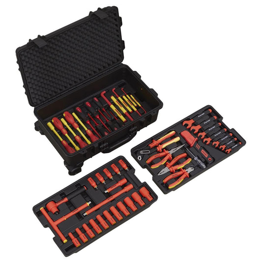 Sealey AK7938 1000V Insulated Tool Kit 3/8"Sq Drive 50pc-McCormickTools