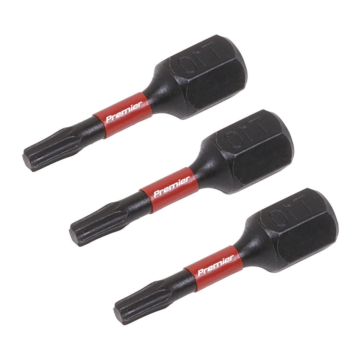 Sealey AK8215 Sealey AK8215 TRX - Star* T10 Impact Power Tool Bits 25mm - 3pc