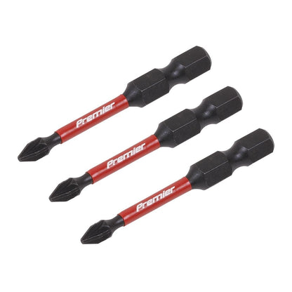 Sealey AK8232 Sealey AK8232 Pozi #1 Impact Power Tool Bits 50mm - 3pc