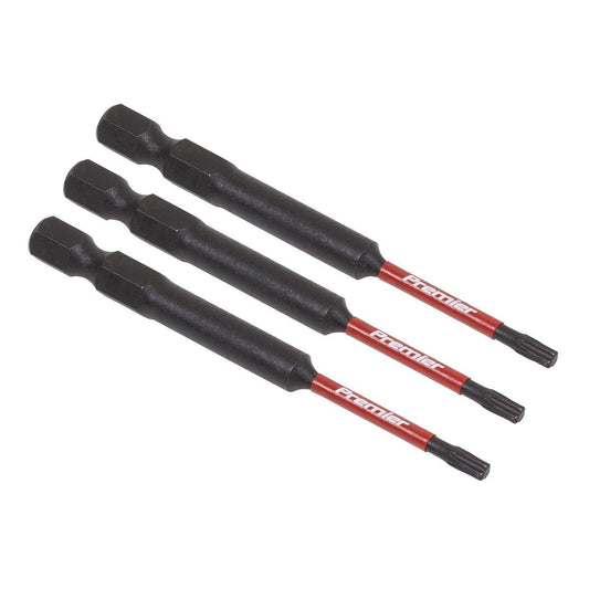 Sealey AK8265 TRX-Star* T10 Impact Power Tool Bits 75mm - 3pc-McCormickTools