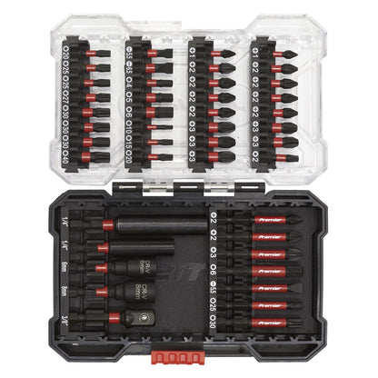 Sealey AK8280 Power Tool Bit Set 44pc Impact Grade-McCormickTools