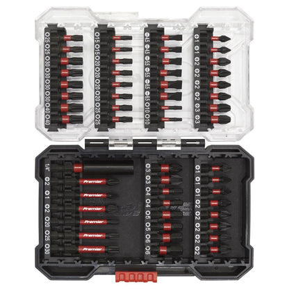 Sealey AK8281 Power Tool Bit Set 55pc Impact Grade-McCormickTools