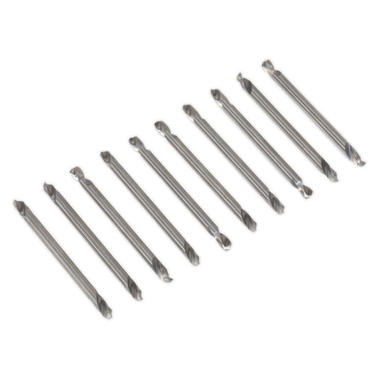 Sealey AK9910 Double End Drill Bit Set 10pc Ø1/8"-McCormickTools