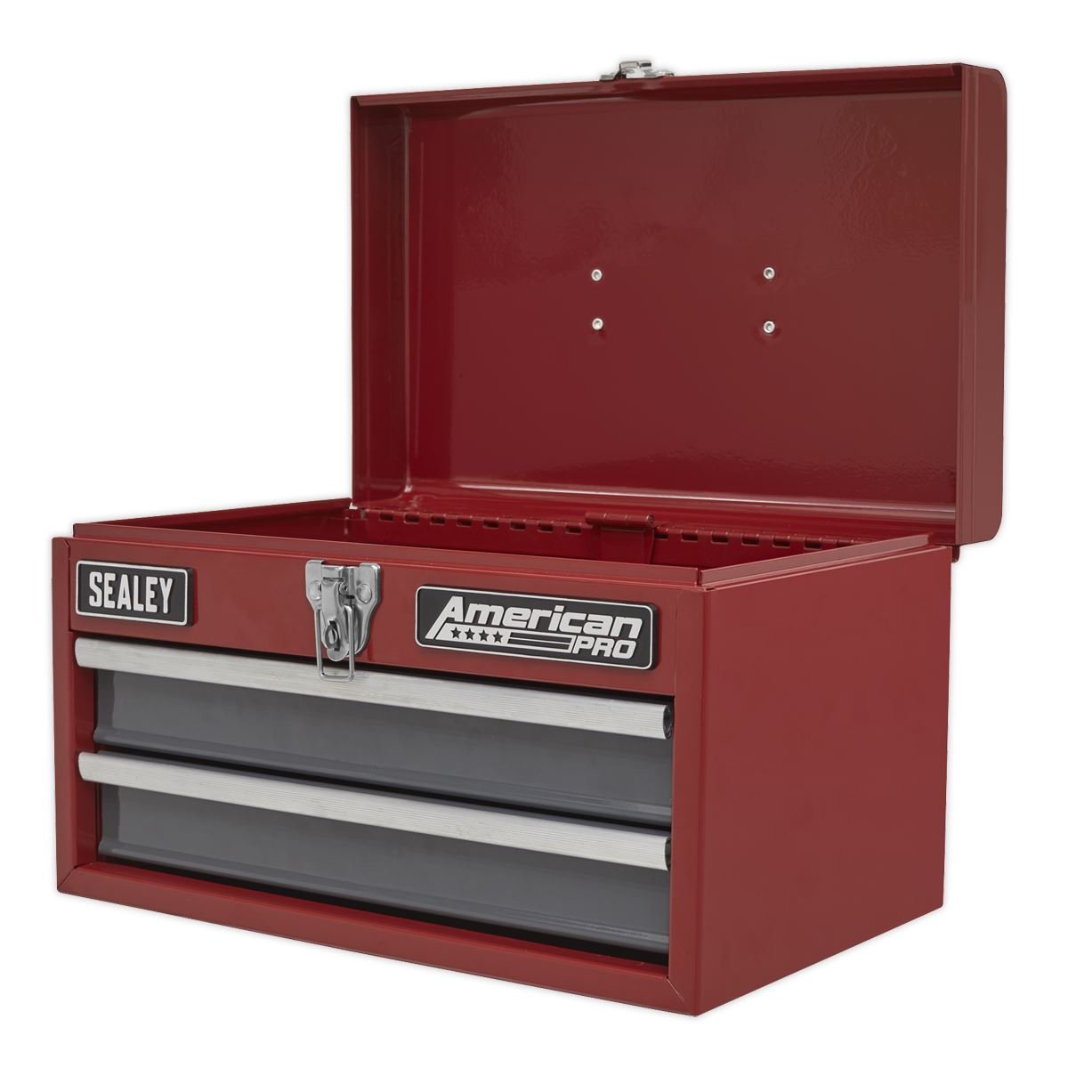 Sealey AP2602BB Toolbox 2 Drawer with Ball-Bearing Slides-McCormickTools