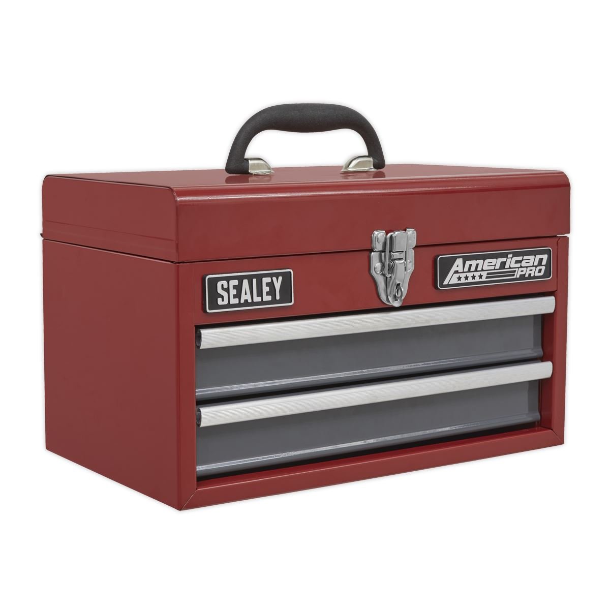 Sealey AP2602BB Toolbox 2 Drawer with Ball-Bearing Slides-McCormickTools