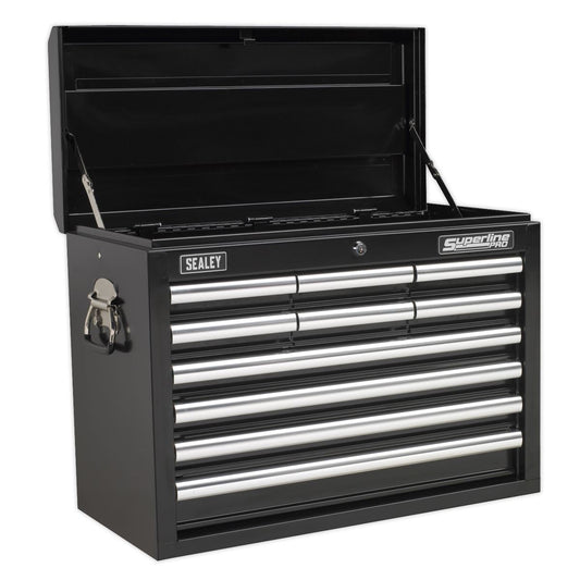 Sealey AP33109B Sealey AP33109B Topchest 10 Drawer with Ball - Bearing Slides - Black