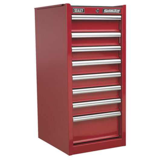 Sealey AP33589 Sealey AP33589 Hang - On Chest 8 Drawer with Ball - Bearing Slides - Red