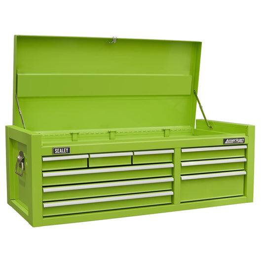 Sealey AP4109HV Sealey AP4109HV Topchest 9 Drawer with Ball Bearing Slides - Green